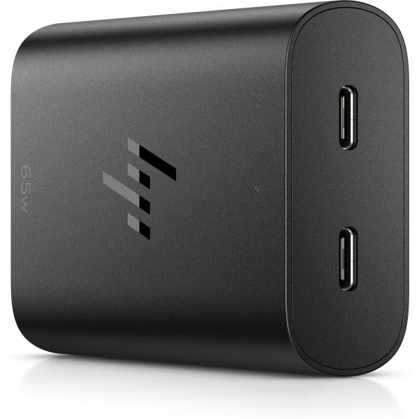 HP Caricabatterie per laptop USB-C GaN da 65 W (65W Gan Usb-C Laptop Charger - Warranty: 12M)Hp600Q8UT#ABB