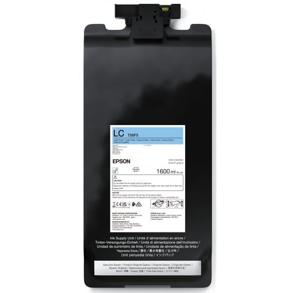 Epson P-Series 64 Light Cyan IIPS Ink 1600ml (T56F5 LIGHT CYAN INK CART - 1600ML)Epson8715946726465C13T56F500