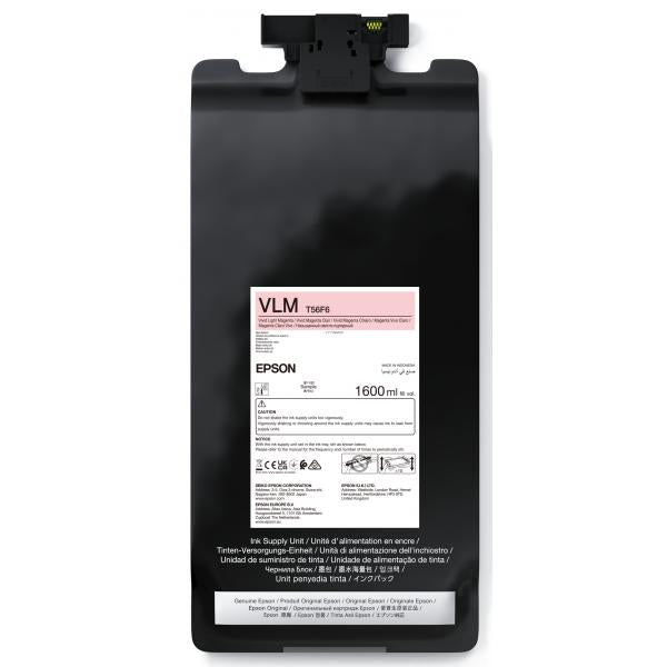 Epson P-Series 64 Vivid Light Magenta IIPS Ink 1600ml (T56F6 VIVID LGT MAG INK CART-1600ML)Epson8715946726472C13T56F600