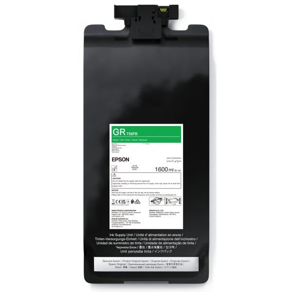 Epson P-Series 64 Green IIPS Ink 1600ml (T56FB GREEN INK CART - 1600ML)Epson8715946726526C13T56FB00