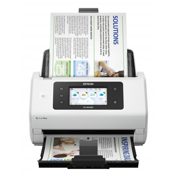 Epson WorkForce DS-800WN Scanner a foglio 600 x 600 DPI A4 Bianco (Epson WorkForce DS-800WN)Epson8715946734149B11B275401