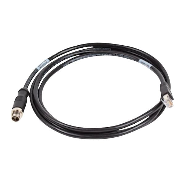 Zebra CBL-ENT00300-M1200 cavo di rete Nero 3 m Cat6 (CABLE ETHERNET 3M X-CODED M12 - TO RJ45 STD FLEX)ZebraCBL-ENT00300-M1200