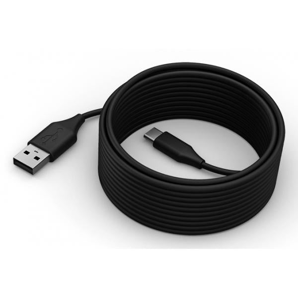 Lenovo Video Bar USB 2.0 Cable 5m cavo USB USB A USB C 0,48 Gbit/s Nero (THINKSMART CABLE 5M - USB-C TO USB-A CABLE)Lenovo40CLSCCB01