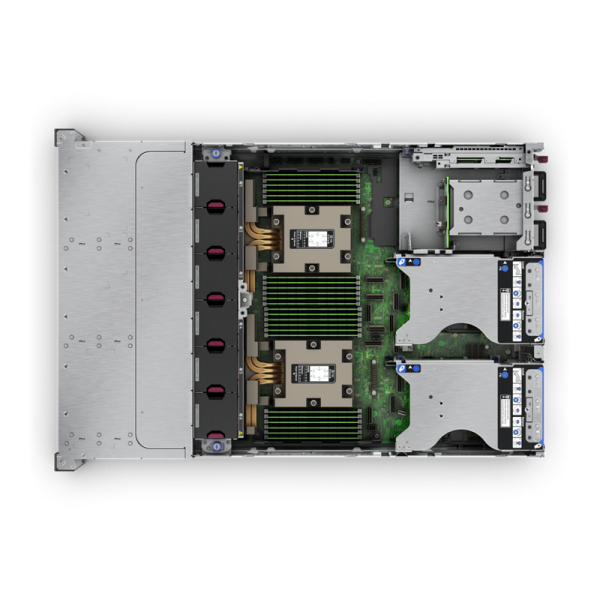 HPE ProLiant DL385 Gen11 9124 3.0GHz 16c 64GB-R 8SFF MR408i-o 2x480GB SATA SSD 2x1000W PS EU Server (DL385 G11 9124 64G 8SFF EU SVR - SMART -CHOICE)HpeP77245-425
