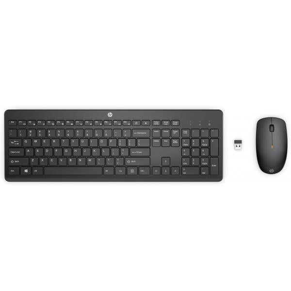 HP Combo tastiera e mouse wireless 235 (HP 235 WL MOUSE AND KB COMBO - - ENGLISH) - Versione TedescaHp1Y4D0UT#ABB