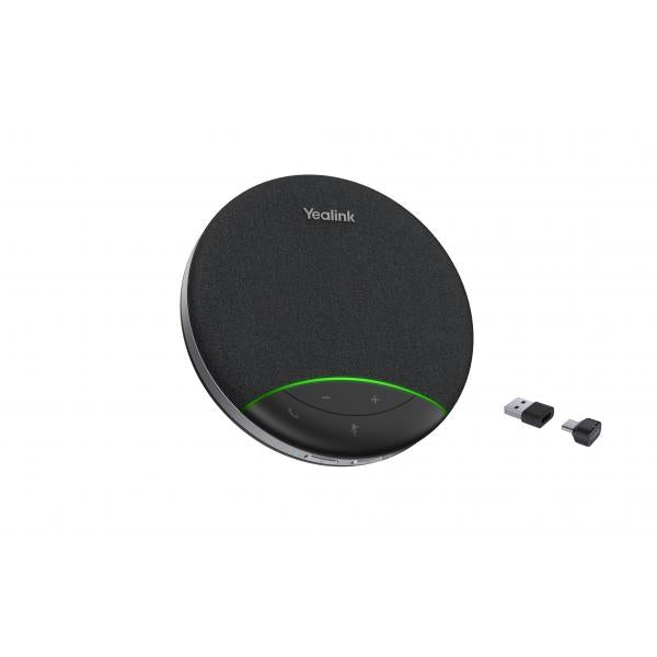 Yealink SP92 with Dongle USB-C/A Speakerphone vivavoce Universale USB/Bluetooth Nero (YEALINK SP92 SPEAKERPHONE & DONGLE C/A)Yealink1308169