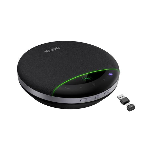 Yealink SP96 with Dongle USB-C/A Speakerphone vivavoce Universale USB/Bluetooth Nero (SP96 with Dongle USB-C/A - Warranty: 12M)Yealink1308173
