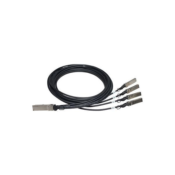 HPE X240 40G QSFP+ 4x10G SFP+ 5m DAC cavo InfiniBand e in fibra ottica SFP+ Nero (X240 Direct Attach Copper Splitter Cable 5m)HpeJG331A