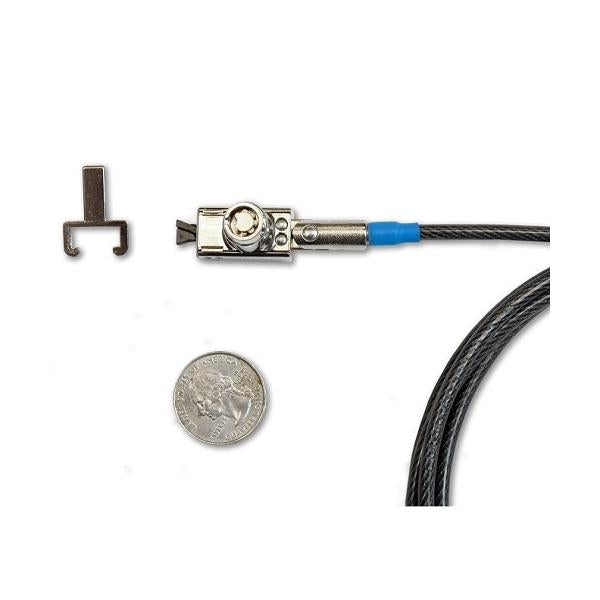 DELL TZ04T cavo di sicurezza Nero, Argento 1,82 m (Noble TZ Wedge Lock - TZ04T, Black,Silver, Laptop, - Key, Noble, Stainless steel, 1.82 m - Warranty: 12M)Dell461-AAEC