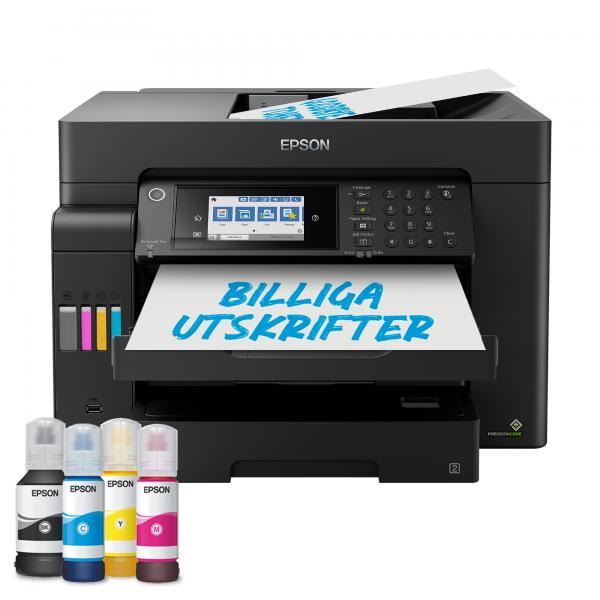 Epson EcoTank ET-16655 Ad inchiostro A3 4800 x 1200 DPI 32 ppm Wi-Fi (Ecotank Et-16655 Inkjet A3 - 4800 X 1200 Dpi 32 Ppm Wi-Fi - Warranty: 12M)Epson8715946734545C11CH71411