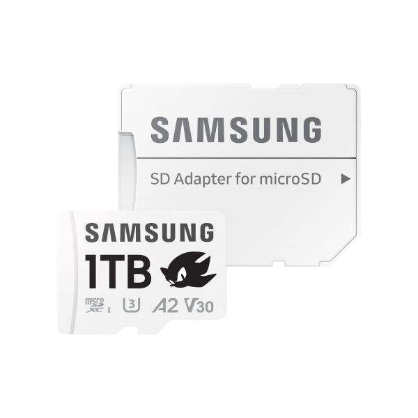 Samsung MB-MD1T0S 1 TB MicroSDXC UHS-I Classe 10 (FD 1TB Sonic ProPlus V30 A2 MicroSD+AD)SamsungMB-MD1T0SA/LC1