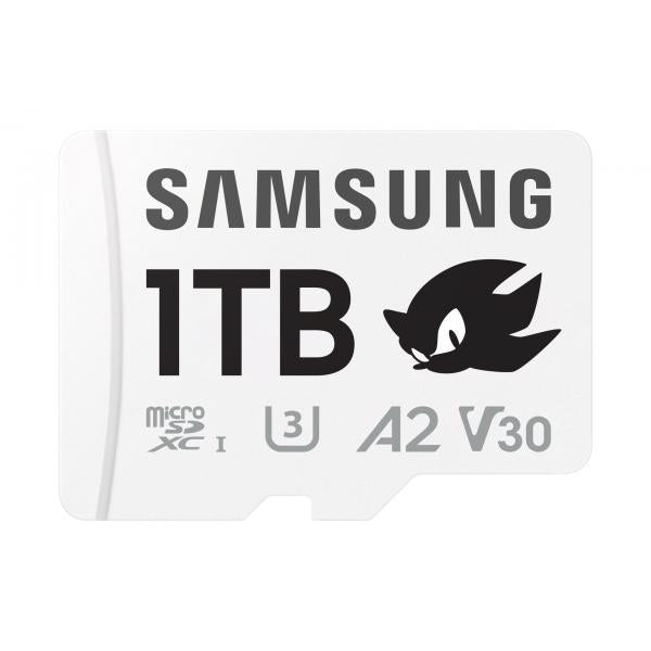 Samsung MB-MD1T0S 1 TB MicroSDXC UHS-I Classe 10 (FD 1TB Sonic ProPlus V30 A2 MicroSD+AD)SamsungMB-MD1T0SA/LC1