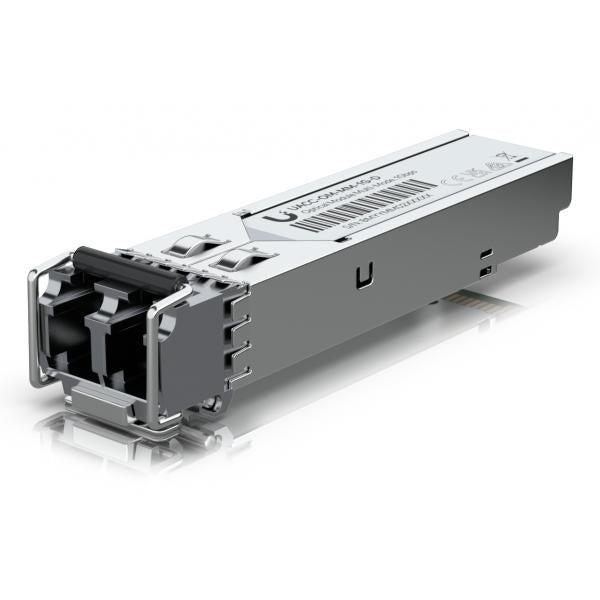 Ubiquiti UACC-OM-MM-1G-D modulo del ricetrasmettitore di rete Fibra ottica 1000 Mbit/s SFP (SFP transceiver that supports - 1G connections up to 550 m - using multi-mode fiber with a duplex LC UPC connector. - Warranty: 24M)UbiquitiUACC-OM-MM-1G-D