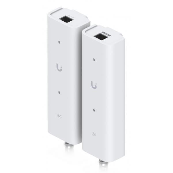 Ubiquiti UACC-Retrofit-PoE-2Wire Ricevitore e trasmettitore di rete Bianco 10, 100 Mbit/s (A pair of extenders that - extends PoE over twisted-pair - or coaxial cables, ideal for retrofit scenarios. - Warranty: 24M)Ubiquiti0810177161660UACC-RETROFIT-...