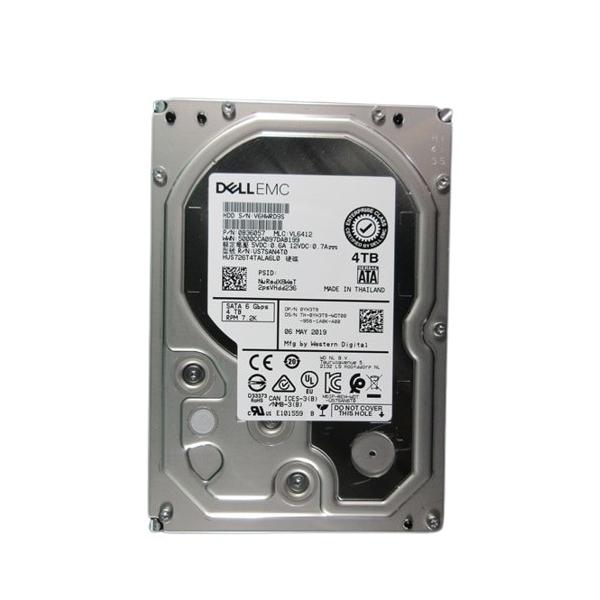 DELL 400-BRCS disco rigido interno 4 TB 7200 Giri/min 3.5 Serial ATA III (Dell - Kit Cliente - HDD - 4 TB - 512n - interno - 3.5 - SATA 6Gb/s - 7200 rpm)Dell400-BRCS