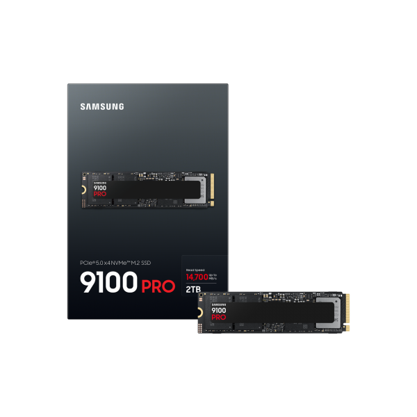 Samsung 9100 PRO PCIe 5.0 NVMe M.2 SSD - 2 TB (SAMSUNG 9100 PRO V-NAND M.2 PCIe 5.0 x4 NVMe 2.0)SamsungMZ-VAP2T0BW