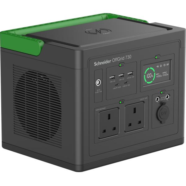 APC PPS730-UK stazione di alimentazione portatile Ioni di Litio 6,4 kg (SCHNEIDER OFFGRID PORTABLE PWR - STATION 730 738WH LI-ION 2 UK SW)Apc0731304736851PPS730-UK