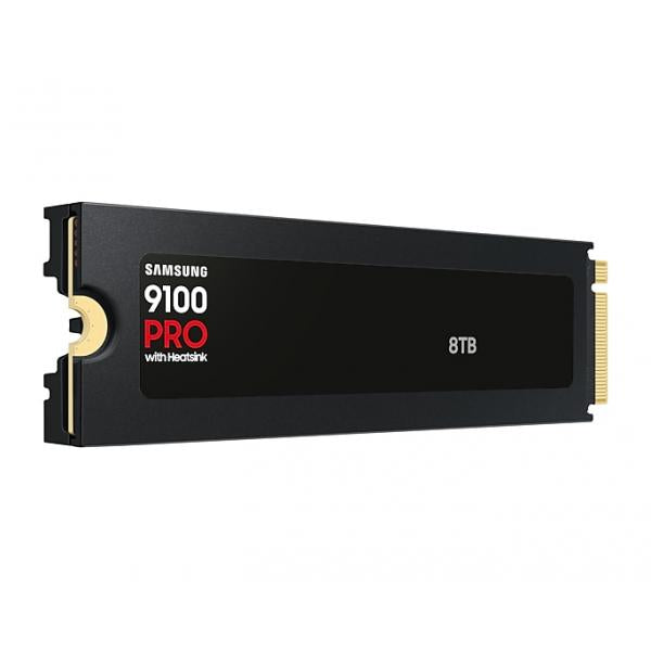 Samsung 9100 PRO 8 TB M.2 PCI Express 5.0 NVMe V-NAND TLC (Samsung 9100 PRO PCIe 5.0 8TB Heatsink)SamsungMZ-VAP8T0CW