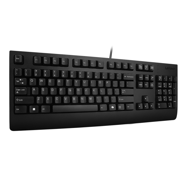 Lenovo Preferred Pro II tastiera Casa/ufficio USB Tedesco Nero (Preferred Pro II USB - Keyboard-German - Warranty: 12M)Lenovo4Y41R64596