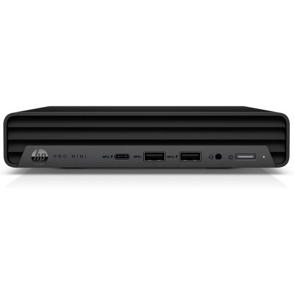 HP Pro Mini 400 G9 Desktop PC Wolf Security Edition 8 GB DDR4-SDRAM 256 GB SSD Mini PC Nero (HP 400 G9 Mini -R / i3-13100T / 8GB DDR4 / 256GB M.2 SSD Value / W11 Pro / LBL TCO Pro Sec 1Y / 1yw / HP 2 year Next Business Day Onsite Desktop Only Hardwa...