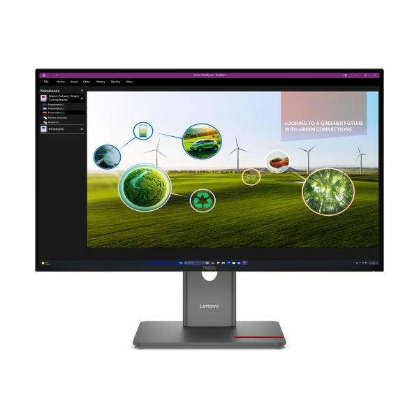 Lenovo ThinkVision P27Q-40 Monitor (ThinkVision P27q-40 27 QHD USB-Hub Monitor. WARRANTY: 3YR CCR)Lenovo64A7GAT6EU