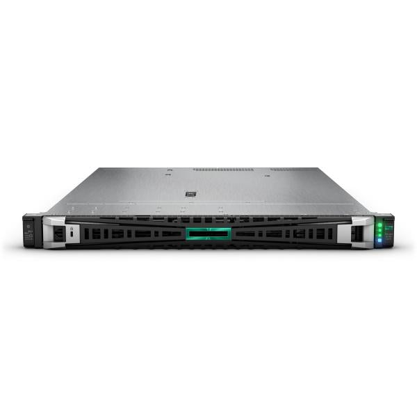 HPE ProLiant DL365 Gen11 9115 2.6GHz 16c 1P 2x32GB-R 8SFF MR408i-o 2x480GB SSD 2x1000W PS EU Server (HPE ProLiant DL365 Gen11 - Server - montabile in rack 1U - a 2 vie - 1 x EPYC 9115 / fino a 4.1 GHz - RAM 64 GB - SATA/SAS/NVMe - hot-swap 2.5 baia[e...