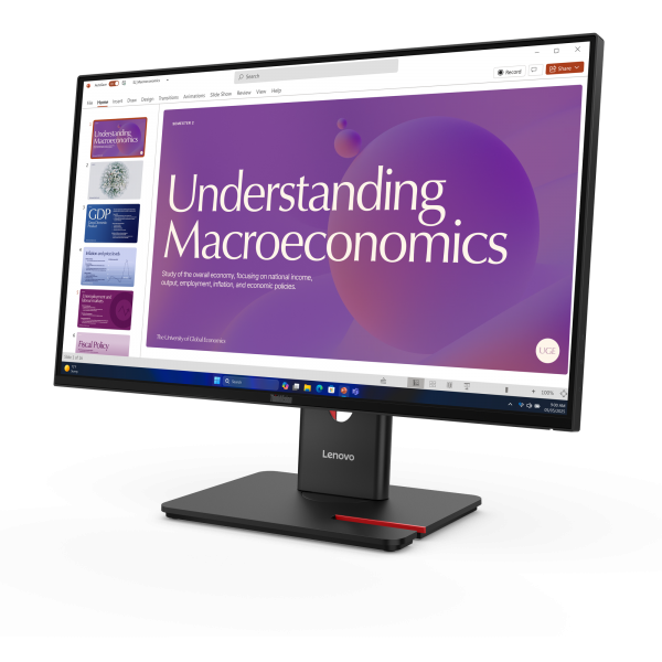 Lenovo ThinkVision T24D-40 Monitor (ThinkVision T24d-40 FHD/Speaker24''Monitor. WARRANTY: 3YR CCR)Lenovo64B9GAT1EU