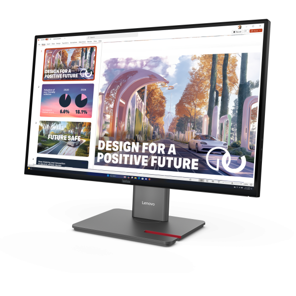 Lenovo ThinkVision P27QD-40 Monitor (ThinkVision P27QD-40 QHD/IPS 27'' USB-C. WARRANTY: 3YR CCR)Lenovo019815653653264B3GAT2EU