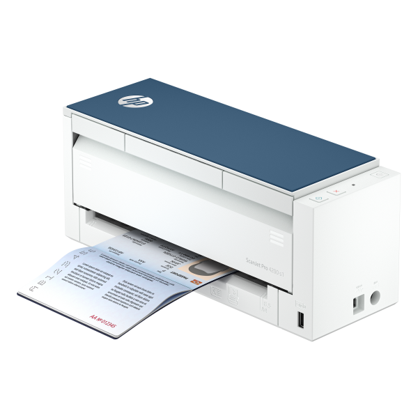 HP ScanJet Pro 4200 s1 Scanner ADF 600 x 600 DPI A4 Blu, Bianco (HP SCANJET PRO 4200 S1 SCANNER:EUR)Hp8Q4W2A#B19