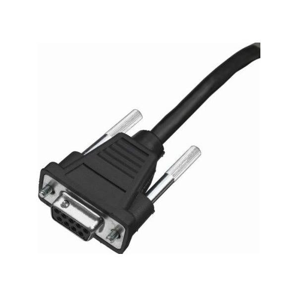 Honeywell RS232-DB9F 2.9m cavo seriale Nero 2,9 m RD-232 DB9 (RS232 BLACK DB9 FEMALE CABLE - 2.9M STRAIGHT 5V EXTERNAL POWER)Honeywell55-55000-3