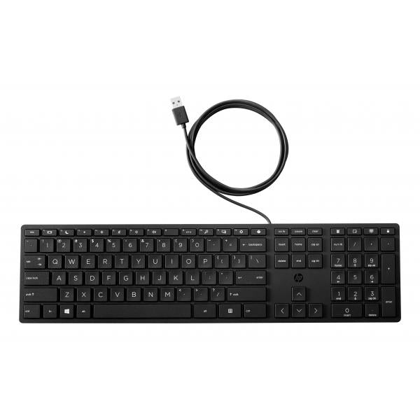 HP Tastiera Wired Desktop 320K (Wired 320K Keyboard Nordic - Warranty: 12M)Hp9SR37AA#UUW