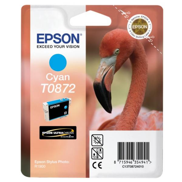 Epson Flamingo Cartuccia Ciano (STYLUS PHOTO UC R1900 HG 13ML-CYAN)EpsonC13T08724010