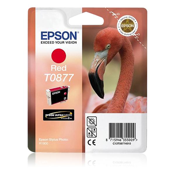 Epson Flamingo Cartuccia Rosso (STYLUS PHOTO UC R1900 HG 13ML-RED)EpsonC13T08774010