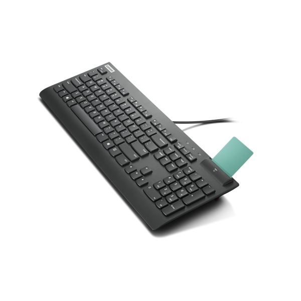 Lenovo Smartcard Wired Keyboard II tastiera Casa/ufficio USB Finlandese, Svedese Nero (Lenovo - tastatur - svensk/finsk Indga)Lenovo4Y41R64708