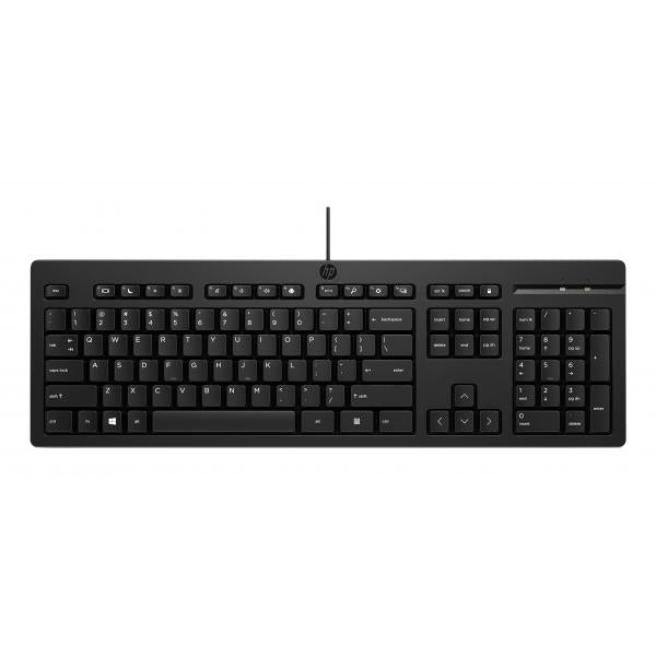 HP Tastiera 125 Wired (125 Wired Keyboard French - Warranty: 12M)Hp266C9AA#ABF