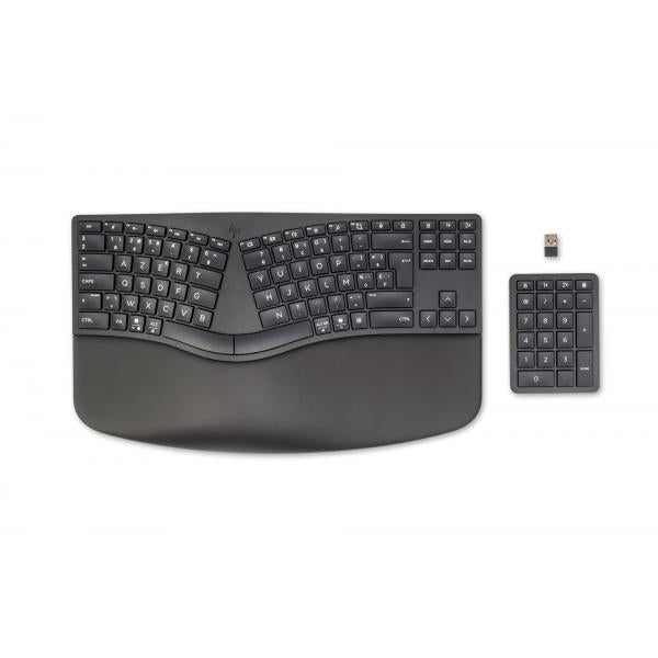 HP Tastiera senza fili ergonomica 960 (SPS-DONGLE UNIFYING KEYBOARD - Warranty: 3M)Hp7E755AA#AC0