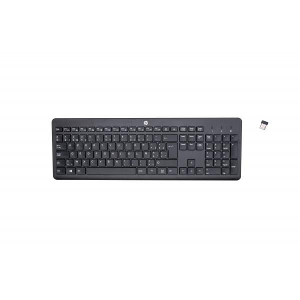 HP Tastiera wireless 230 (230 Wireless Keyboard Black - Warranty: 3M)Hp3L1E7AA#AC0