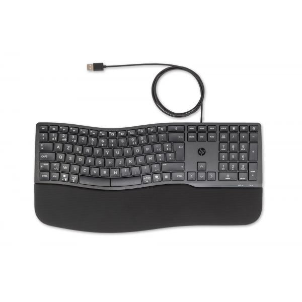 HP Tastiera cablata 480 Comfort (480 CFT WD KBD BEL - Warranty: 12M)Hp8T6M1AA#AC0