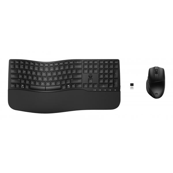 HP Combinazione di mouse e tastiera 680 Comfort Dual-Mode (680 CFT Dual-ModeKB/MseCombo - FR - Warranty: 12M)Hp8T6L6AA#ABF