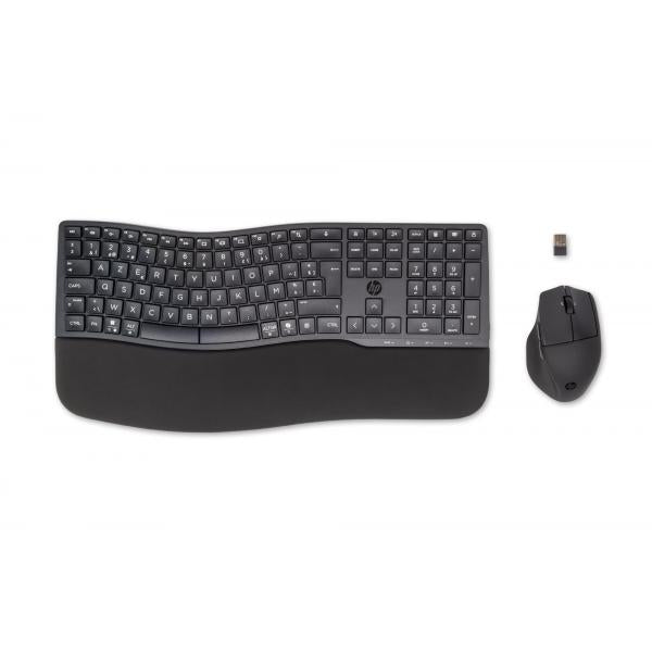 HP Combinazione di mouse e tastiera 680 Comfort Dual-Mode (680 CFT Dual-ModeKB/MseCombo - BEL - Warranty: 12M)Hp8T6L6AA#AC0