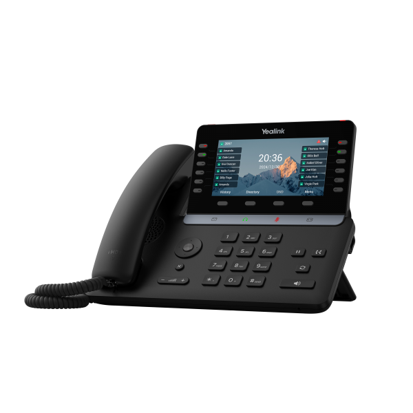 Yealink T85W telefono IP Nero LCD Wi-Fi (YEALINK T85W PREMIUM IP PHONE)Yealink1301220