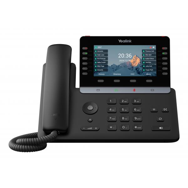 Yealink T85W telefono IP Nero LCD Wi-Fi (YEALINK T85W PREMIUM IP PHONE)Yealink1301220