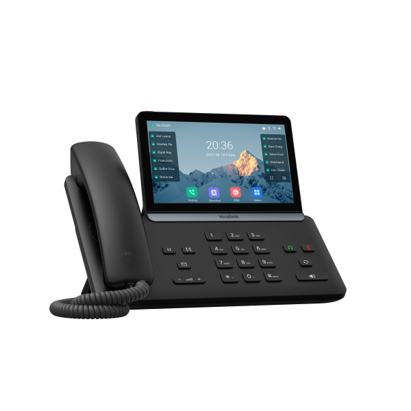 Yealink T87W telefono IP Nero LCD Wi-Fi (YEALINK T87W PREMIUM IP PHONE)Yealink1301227