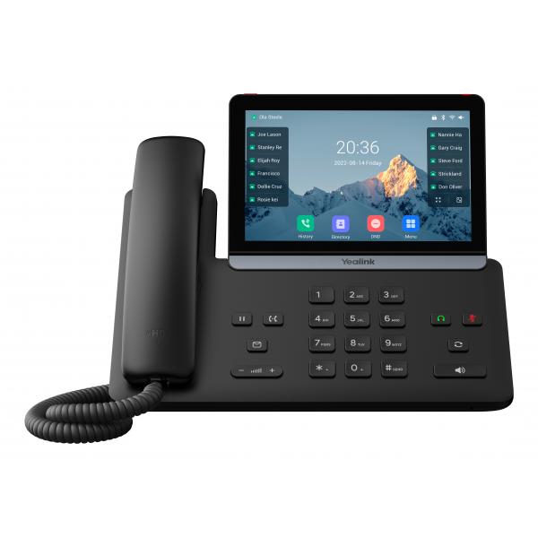 Yealink T87W telefono IP Nero LCD Wi-Fi (YEALINK T87W PREMIUM IP PHONE)Yealink1301227