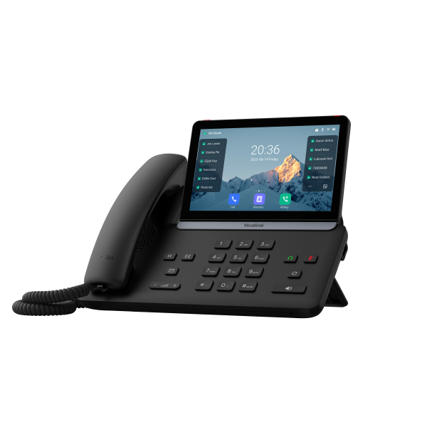 Yealink T88W telefono IP Nero LCD (SIP-T88W IP Phone - Voip - phone - Voice-over-IP - Warranty: 12M)Yealink1301226