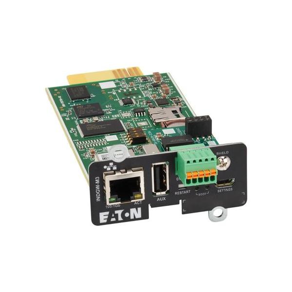 Eaton INDGW-M3 scheda di rete e adattatore Interno 1000 Mbit/s (Eaton - Remote management adapter - Mini Slot)Eaton0037332295927INDGW-M3