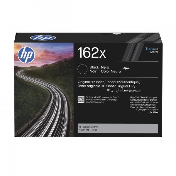 HP Cartuccia toner nero originale LaserJet 162X (HP 162X HIGH YIELD BLACK - ORIGINAL LASERJET TONER CARTRIDG)Hp0196786141386W1620X