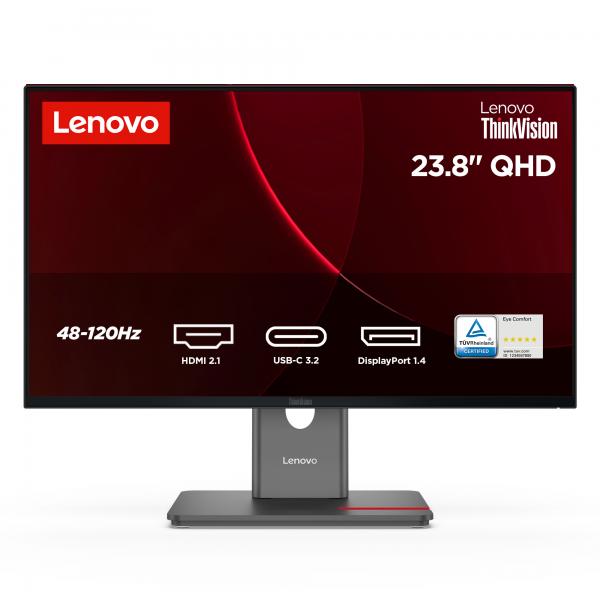 Lenovo ThinkVision P24Q-40 Monitor (THINKVISION P24Q-40 23.8IN WLED - 2560X1440 16:9 4MS 1500:1 HDMI)Lenovo019815660440864B2GAT1UK
