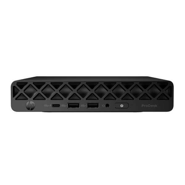 HP ProDesk 4 Mini G1i Desktop AI PC Intel Core Ultra 5 235T 16 GB DDR5-SDRAM 1 TB SSD Windows 11 Pro Mini PC (HP ProDesk 4 G1i AI - AI PC - mini Core Ultra 5 235T / fino a 5 GHz - RAM 16 GB - SSD 1 TB - NVMe - Intel Graphics - Gigabit Ethernet, IEEE ...