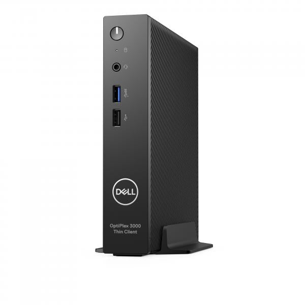 DELL OptiPlex 3000 Thin Client 2 GHz Wyse ThinOS 1,1 kg Nero N6005 (Dell OptiPlex 3000 Thin Client - Thin client - AI PC - DTS 1 x Pentium Silver N6005 / up to 3.3 GHz - RAM 8 GB - flash - eMMC 64 GB - UHD Graphics - Gigabit Ethernet, Bluetooth, IEEE...